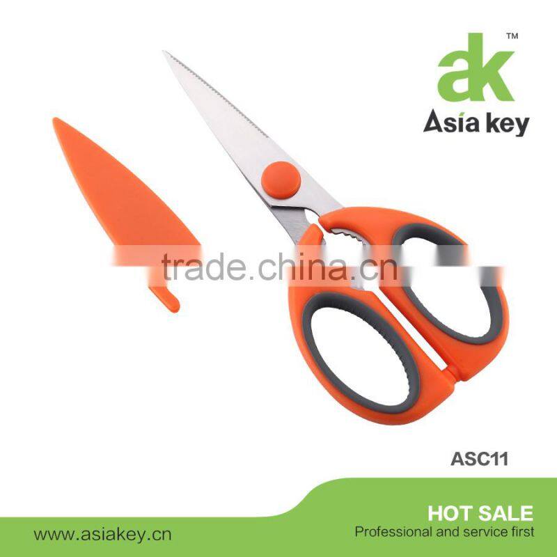 3.5'' blade Vegetable scissors in Kitchen with practical Red handle