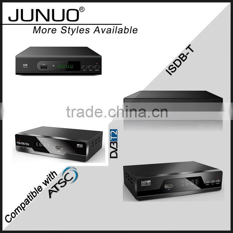 JUNUO china manufacture OEM outstanding quality HD 1080p mstar 7t01 Slovakia digital tv receiver set top box