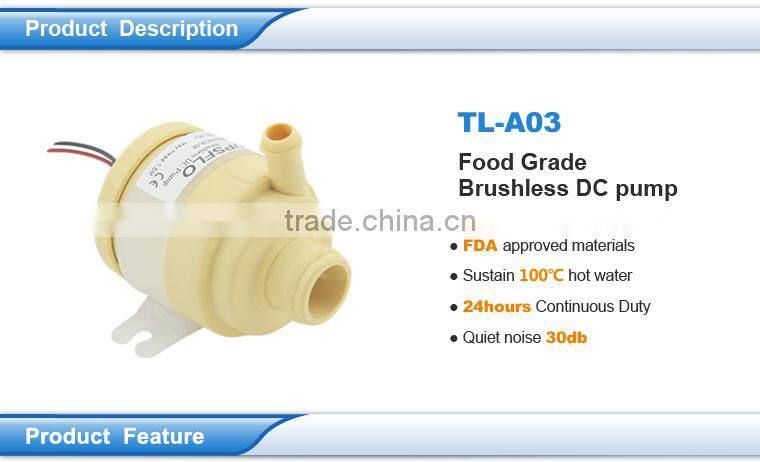 Long lifetime DC silent brushless mini Humidity control air conditioning pump