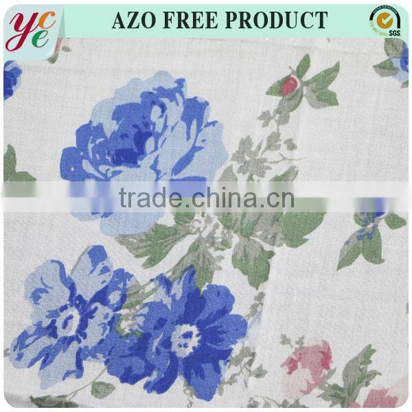 Hot sale Japanese flower pattern rayon printed fabric for kimono