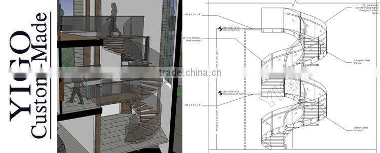 round staircase designindoor curved wrought iron railing staircase