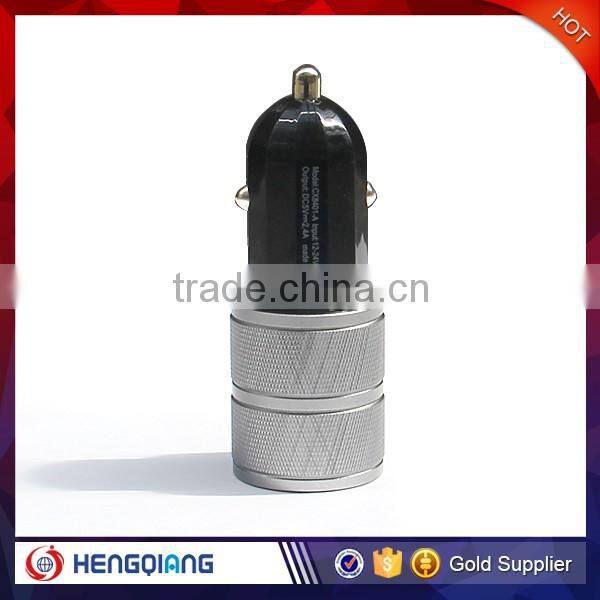 Hot Selling 2 port 5V 2.4A USB Car Charger for iphone for Android phone