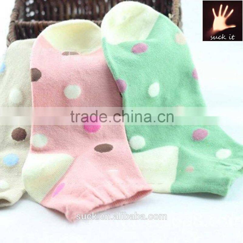 pretty Candy Color Fashion Dots peachyforum cute teenage girls ankle socks