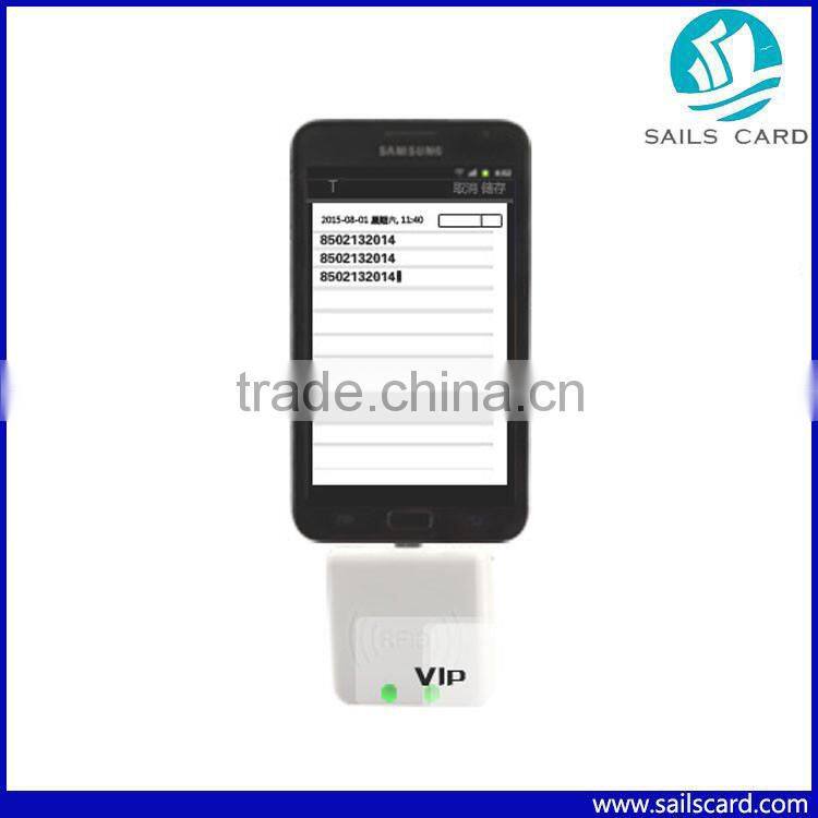 Micro usb ic smart card chip reader With certification