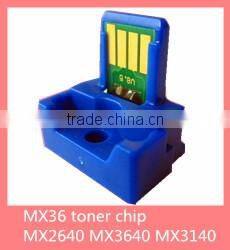 for sharp mx c311 c380 cartridge mx-c38 toner chip