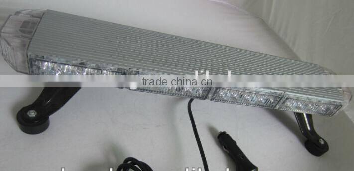 Super Thin Design & Fashion Popular LED Mini warning light bar,LED emergency light bar(SR-MIB-203-38W),1W Highpower Amber LEDs