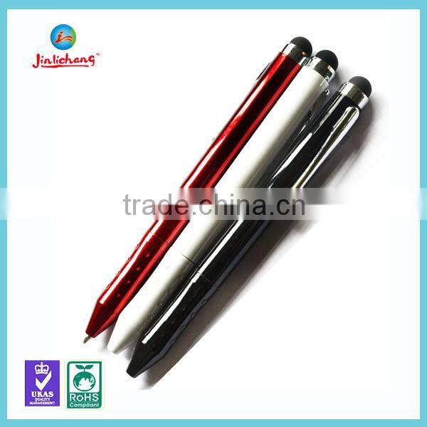 High Quality laser pointer led light ball pen pda stylus pen made in china