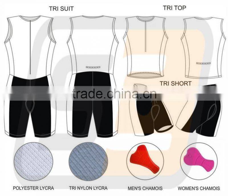 Subliamted custom compression lycra triathlon suit / triathlon clothing / triathlon wetsuit