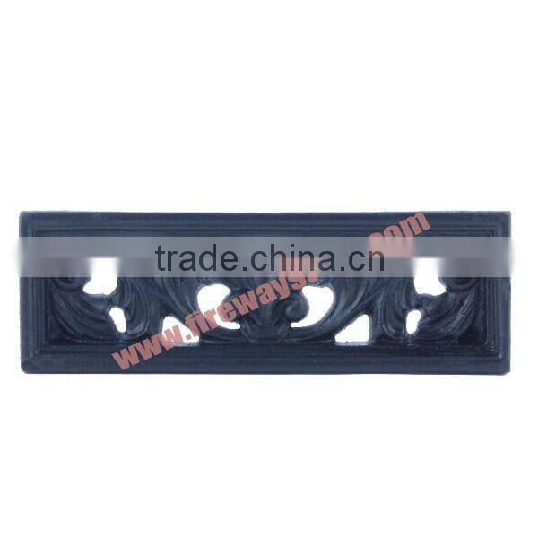 Cast iron material grate from FIREWAY brand