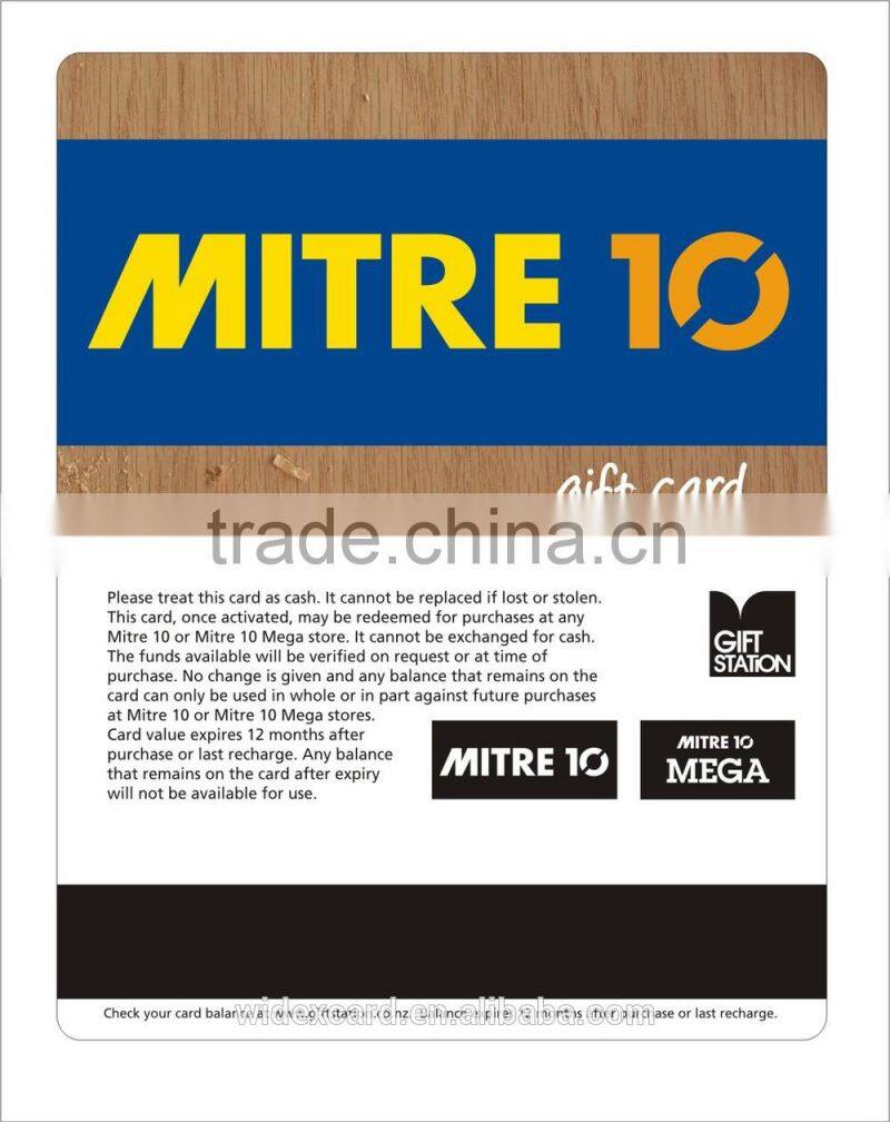 High Quality best price magnetic card with full colour printing