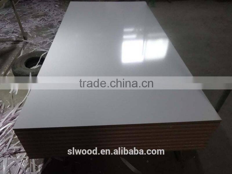 high glossy melamine MDF with E1 grade