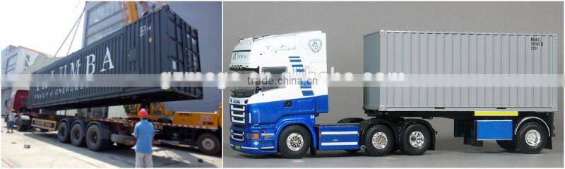 Foldable 40ft shipping container mobile cafe