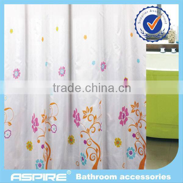 textile curtain for bathroom