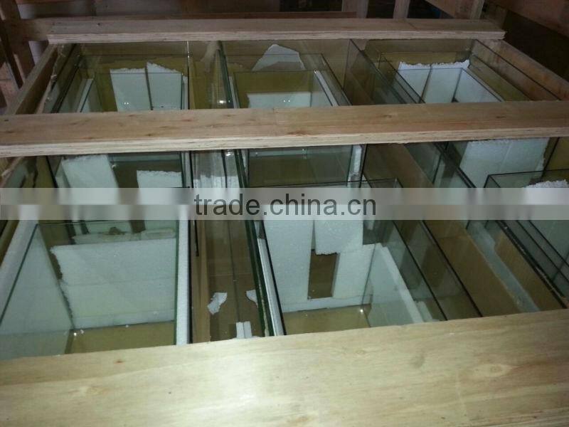 Panoramic wall aquarium glass material fish tank decoration wall aquarium