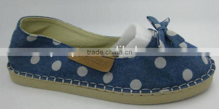 2014 hot selling canvas upper /EVA sole women sneaks shoes
