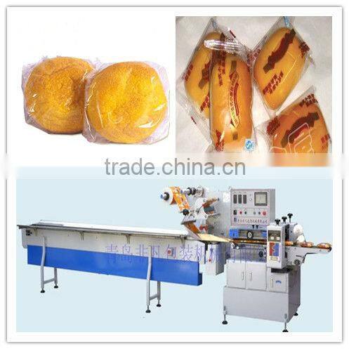 Automatic plastic bread bag packing machine