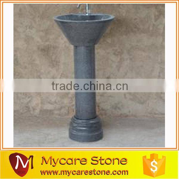 New arrival wash pedestal basin on sale,stone pedestal basin