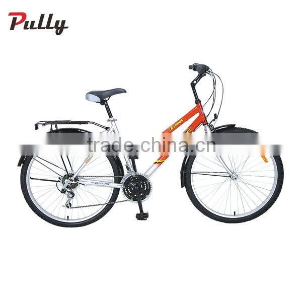 26 Inch HI-TEN 21 Speed City Bikes for Lady/Girls
