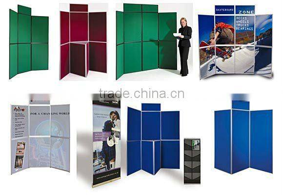 Folded screen advertising board large poster board