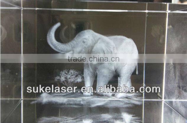 acrilico di cristallo incisore laser 3D