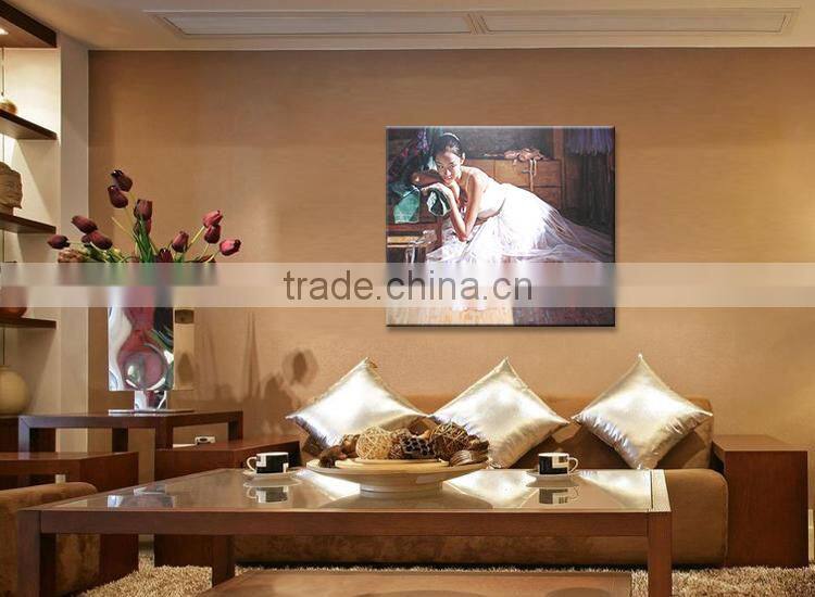 Chinese famous modern ballet dancer painting