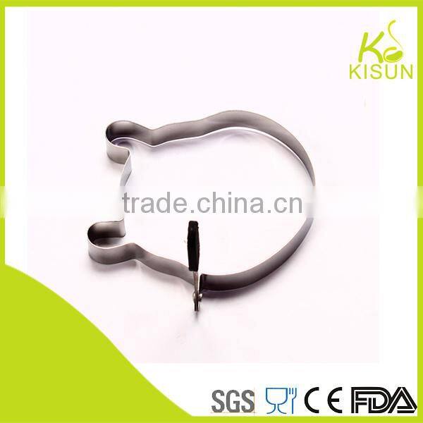 Lovely Bunny shape cutter stainless steel donut model