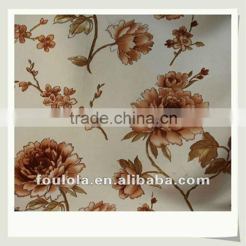 100% Polyester Yarn Room Anti fire Curtain Fabric Material