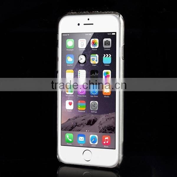 New style professional rhinestone case for apple for iphone 6