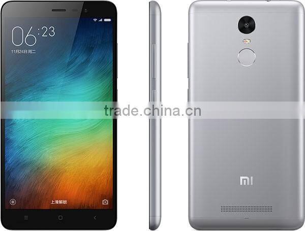 Original Xiaomi Redmi Note 3 3GB RAM 32GB ROM MTK Helio X10 Octa Core 4000mAh Fingerprint ID Metal Body Android 5.1 Smart Phone