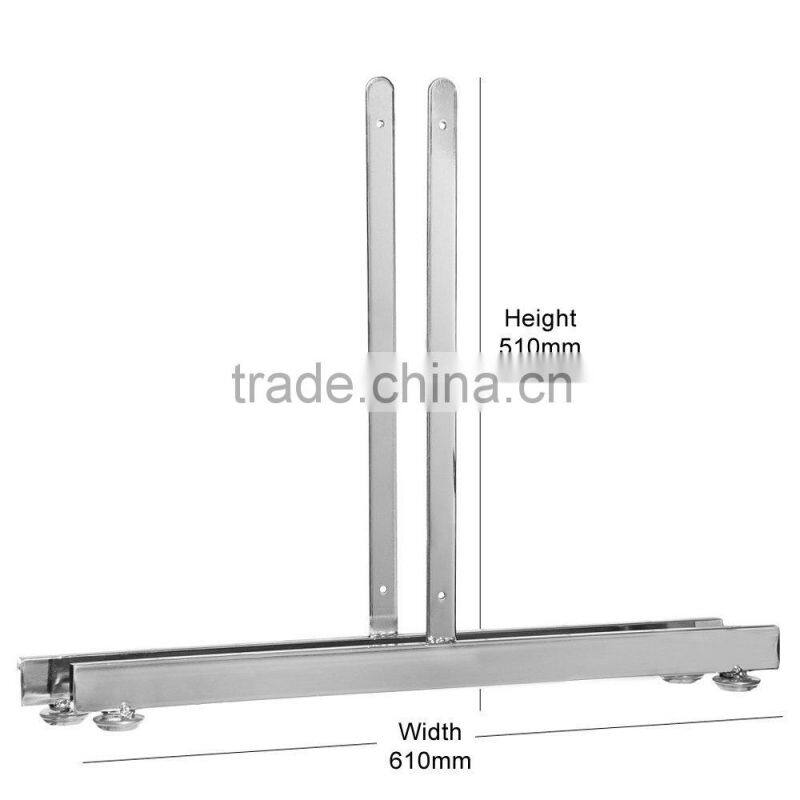 Chrome T-Legs for Gridwall Mesh,Gridwall Stand T-Legs