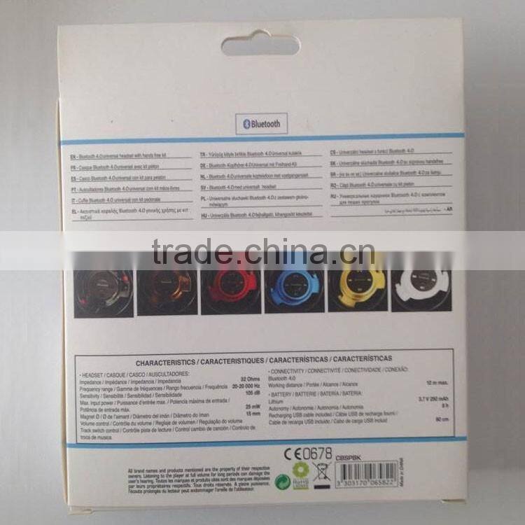 Wholesale Over Ear Headphone V4.0 Stereo Bluetooth Headset Wireless Earphone