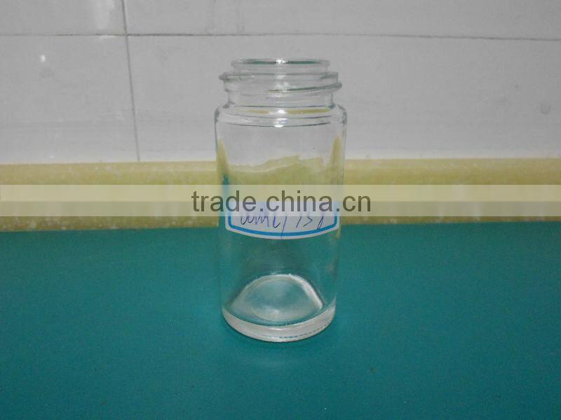 60ml clear glass spice jar