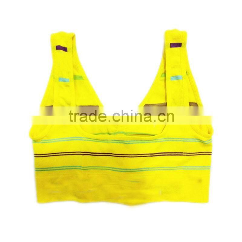 Made In China Bulk Custom Woman Sport Bra Seamless Underwear