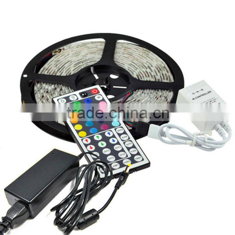 Free sample waterproof 300led/roll 5050 led strip rgbw led strip