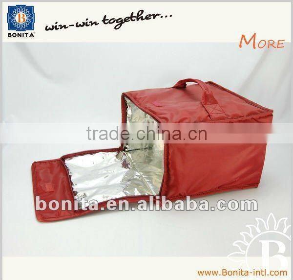 Polyester hot food delivery carry cooler bag