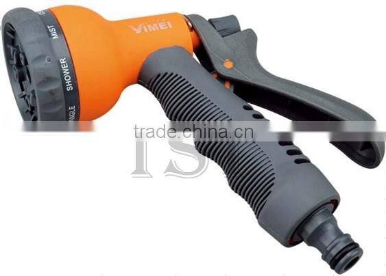 8-pattern plastic garden water gun