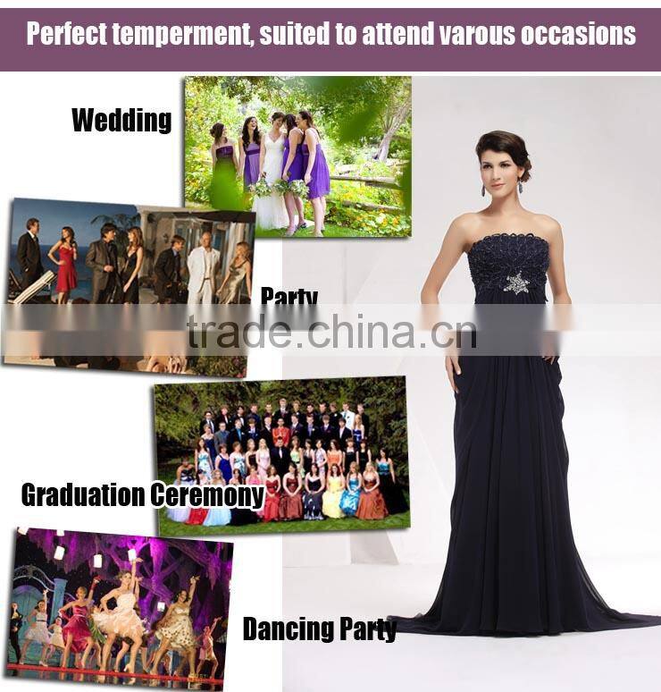 Elegant off-shoulder light green 2013 new model evening dress