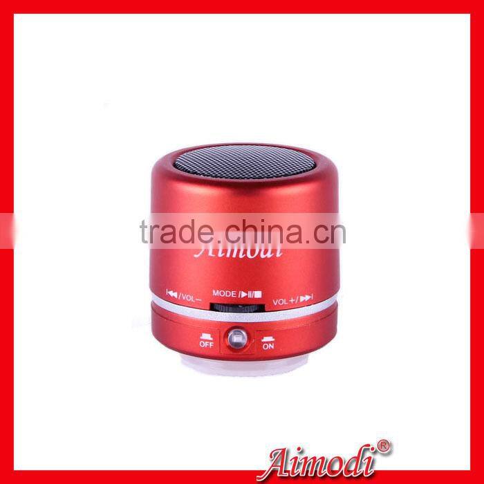 new products factory mini card speaker with FM,TF card