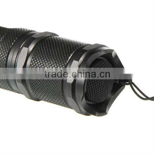 900LM 3-Mode LED Aluminum Torch Flashlight