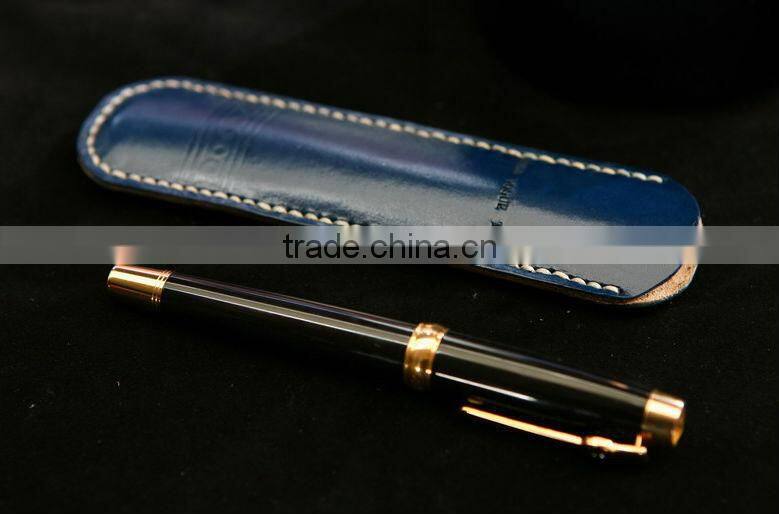 Genuine Leather Pen Case