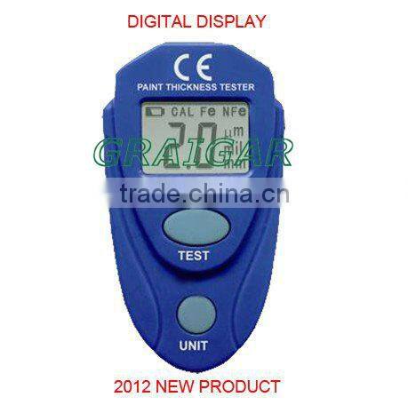 Digital LCD Coating Thickness Gauge Car Painting Thickness Tester Paint Thickness Meter