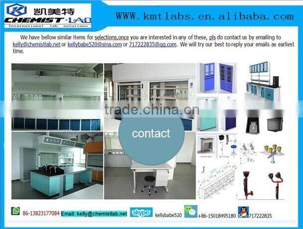 Chemical Resistant Biology Lab Fume Cupboard With Epoxy Resin Top