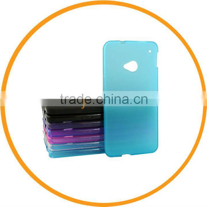 Matte Clear TPU Gel Skin Case Cover For HTC ONE M7 Phone Accessory from Dailyetech