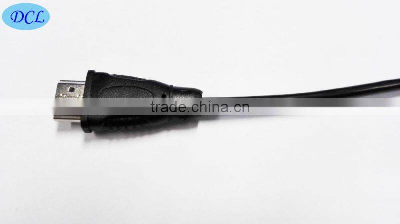 5m Slim hdmi cable with black molding