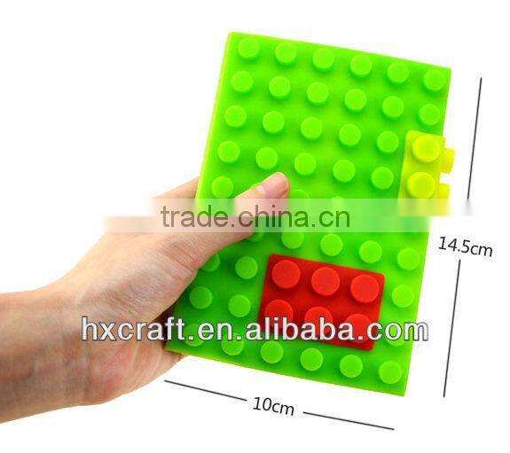 Silly Mini Block Notebook Silicone Various Colours to Choose from