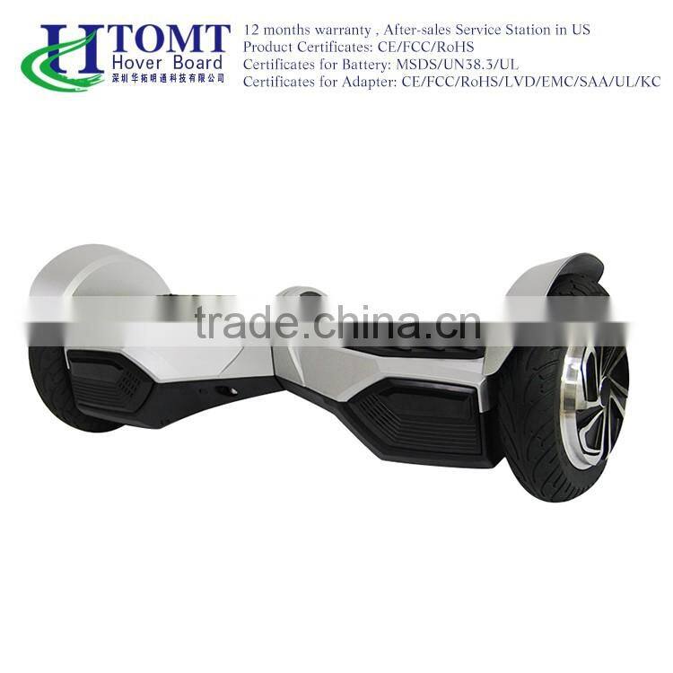2016 new arrival product 8 10inch matte shells Two Wheels Self Balancing Scooter With Bluetooth Speaker and remote