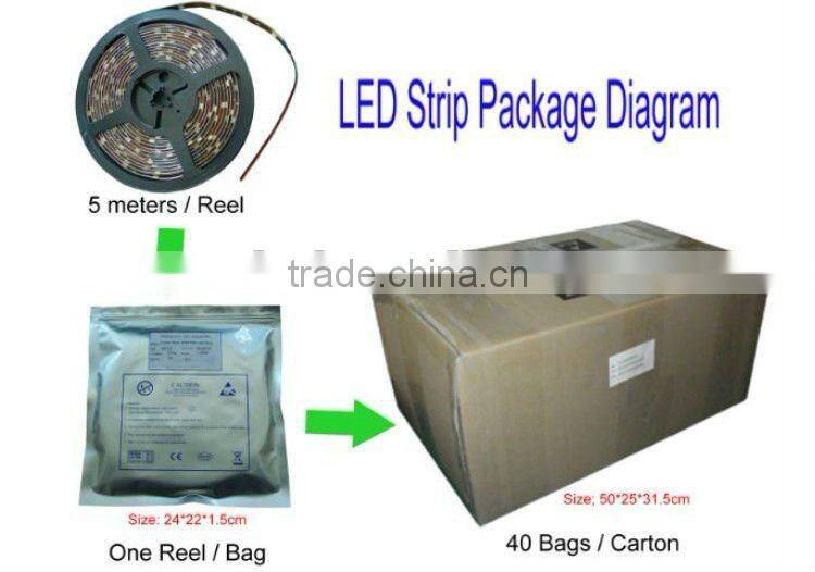 High bright waterproof 5050 smd 60 led led strip light