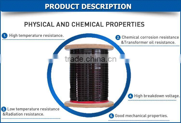 ISO certificated winding wire enamelled rectangular aluminum wire