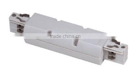 easy installation, 4-line,3 circuit track light straight connector