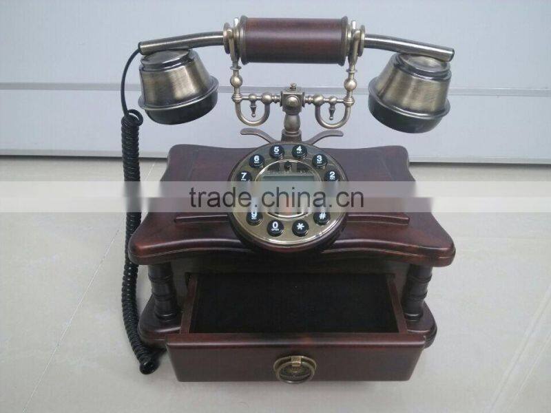 Antique Retro Corded Telephone Decorative Vintage Home Phone For Gift